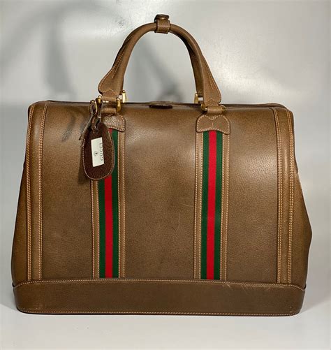 borsa da viaggio gucci vintage|Gucci handbags 1950s.